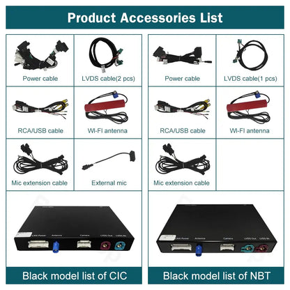 Wireless CarPlay Android Auto for Mini R55 R56 R57 R58 R60 R61 F54 F55 F56 Clubman Countryman Hardtop Cooper John Cooper Works