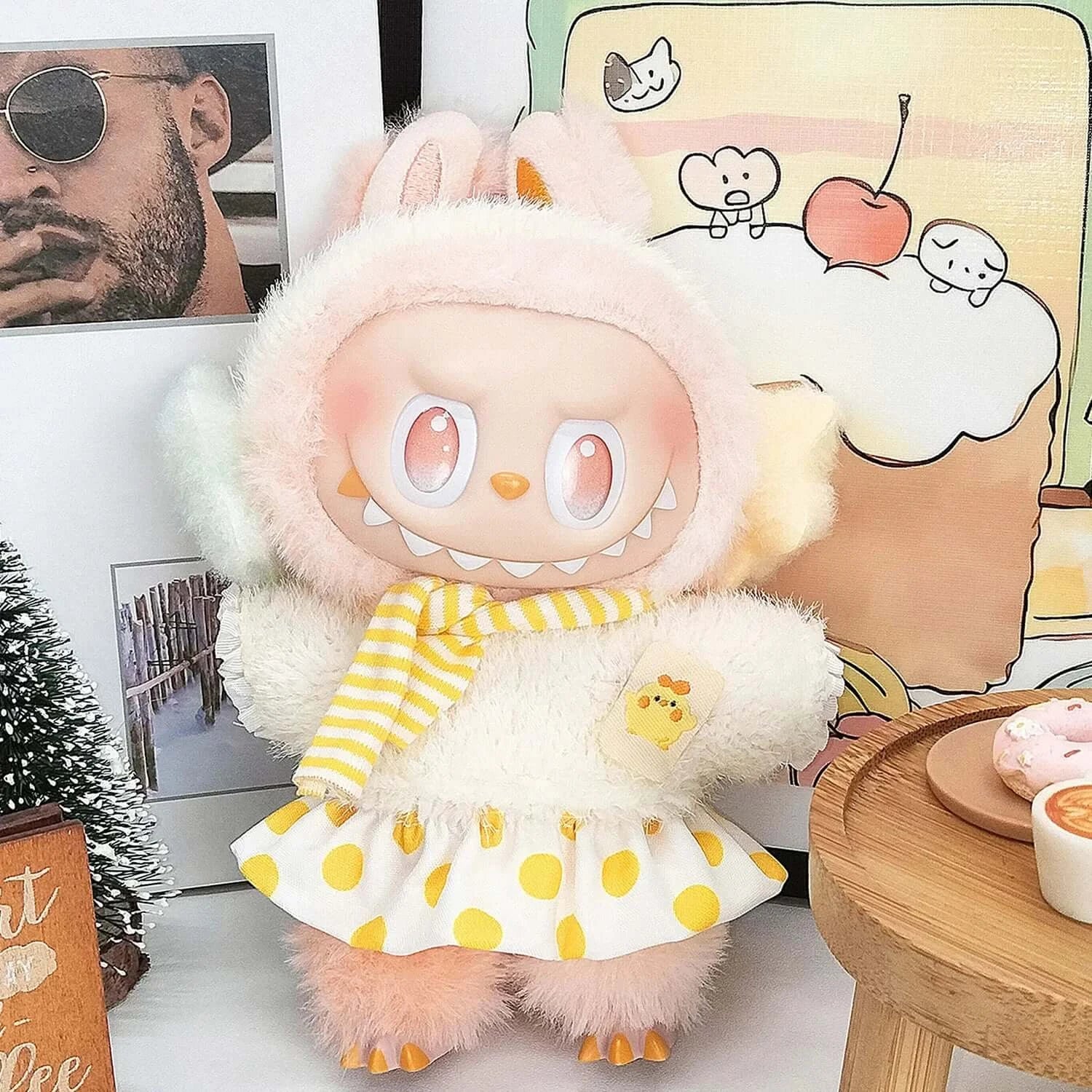 Labubu 3.0 Cute Clothes for V1/V2/V3 Dolls