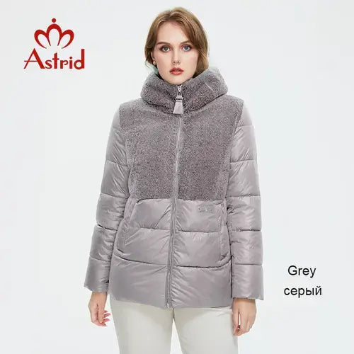 Astrid 2023 Winter Women's Jacket Plus Size Parkas Women Clothing Faux.