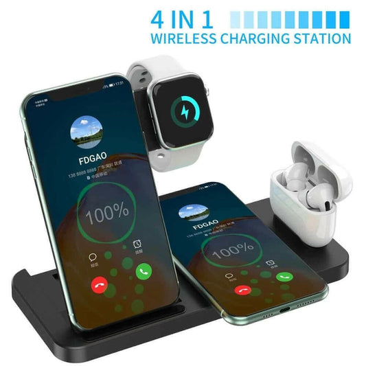 Dragon Wireless Charging Station For iPhone and Samsung phones.