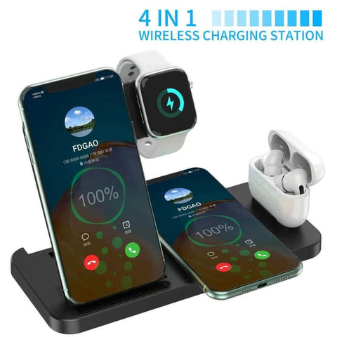 Dragon Wireless Charging Station For iPhone and Samsung phones.