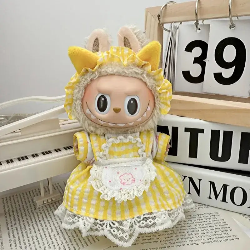 Labubu Doll Clothes 1/2/3 Generation Labubu Doll Dress Up Props Diy Accessories Collection Trendy Toy Accessories