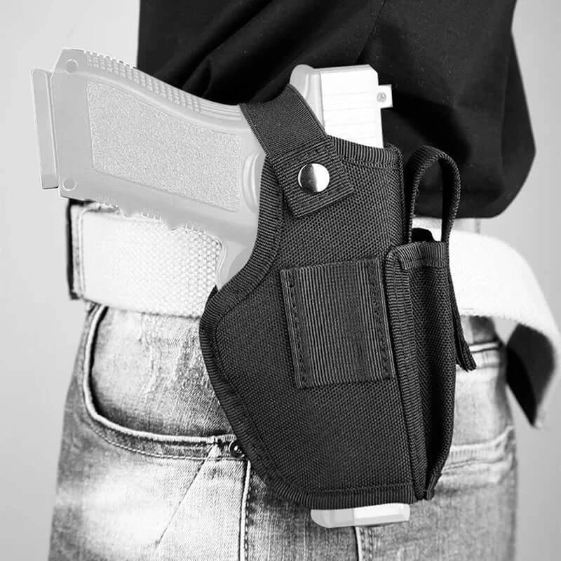Tactical Gun Holster Concealed Pistol Holster for Glock 17 19 M9 Left Right Hand Universal Belt Holster Hunting Pouch