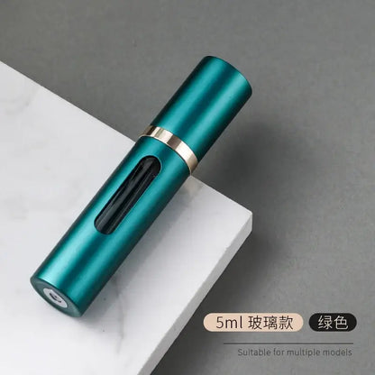 5ml Refillable Perfume Bottle with Spray Scent Pump Portable Travel Empty Cosmetic Containers Mini Spray Atomizer Bottle