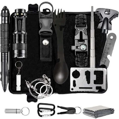 Camping Gear First Aid Kit Professional Survival Kit Gear Hunting.