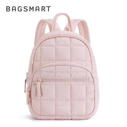 BAGSMART College Casual Backpack for Women - Water-Resistant