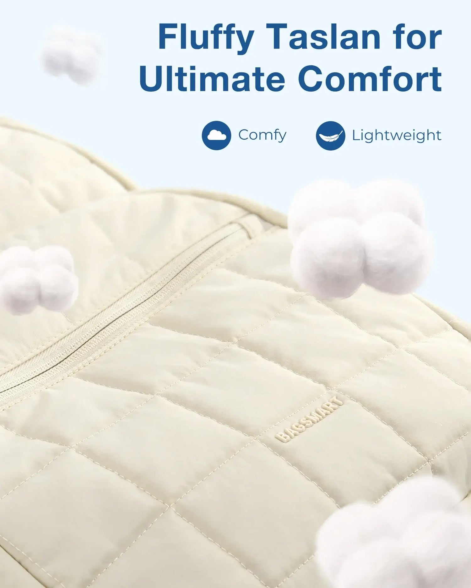 BAGSMART College Casual Backpack for Women - Water-Resistant