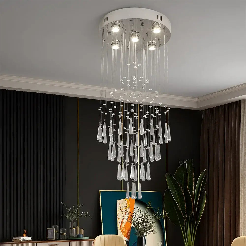 VETRULUS Modern Crystal Chandelier, Selectable Designs
