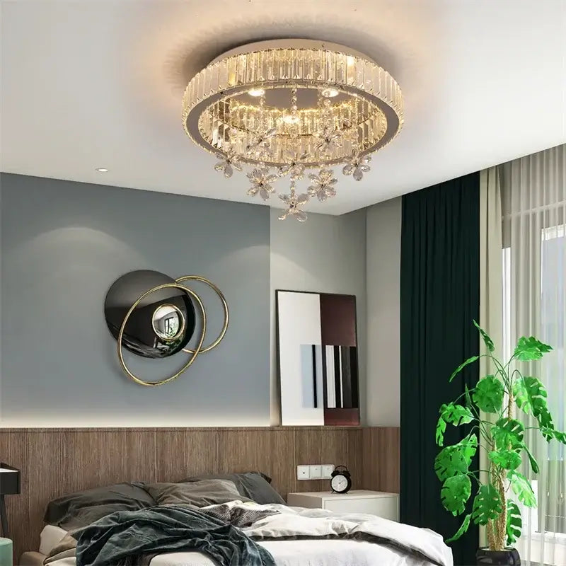 GreeLustr X50 Crystal Ceiling Light, 25 or 50 cm