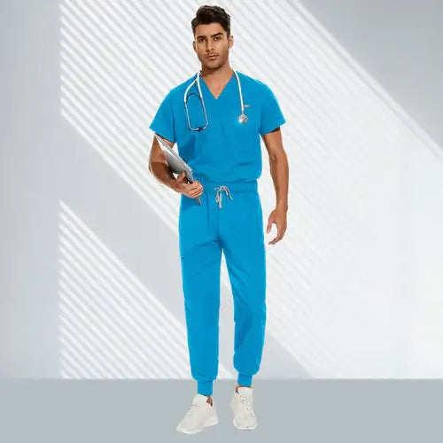 Hospital Doctor Nursing Set Unisex Wholesale Casual Jogger Suits Short.