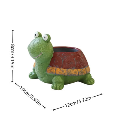 turtle succulent flowerpot