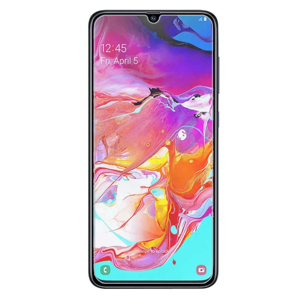 Mr.Shield [3-PACK] Designed For Samsung Galaxy A70 [Tempered Glass].