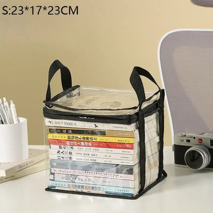 Foldable Book Box - Waterproof Organizer for Students