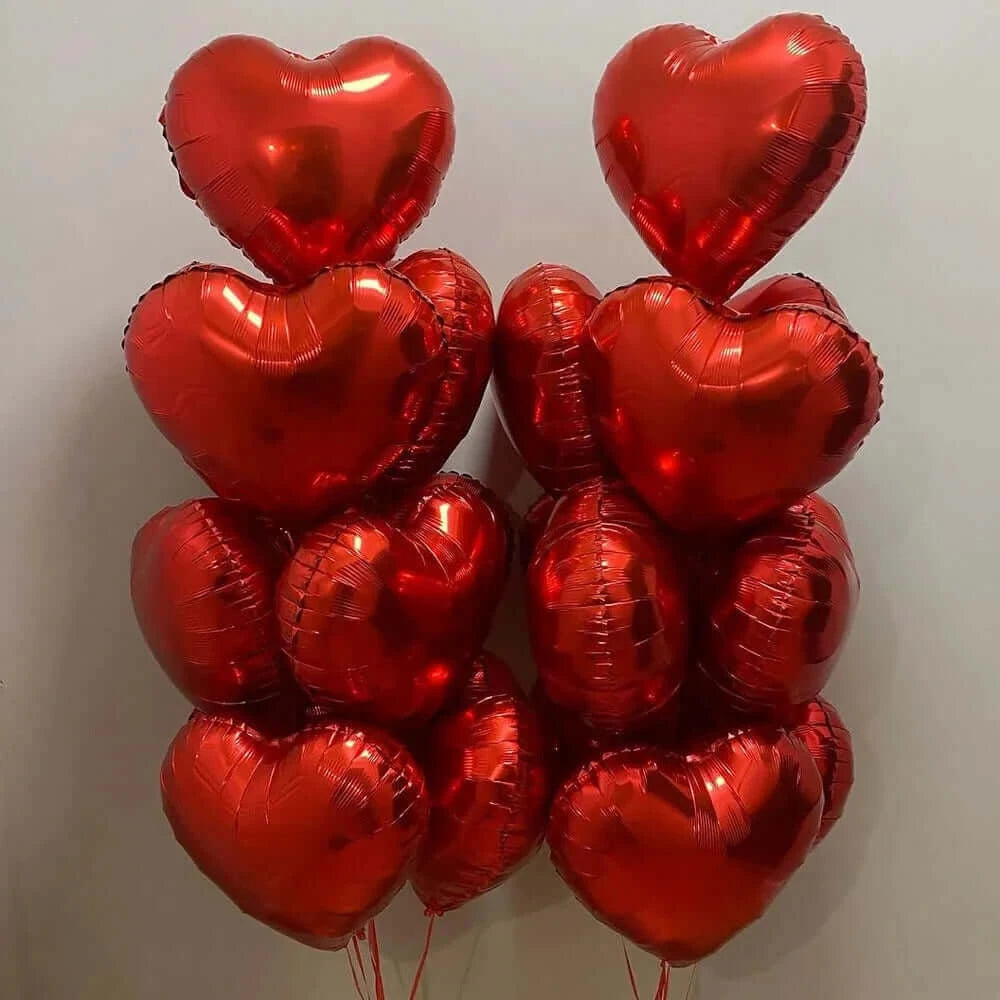 I Love You Kiss Me Lips Love Foil Balloon For Valentines Day Decoration Wedding Anniversary Inflatable Balloon Birthday Gifts