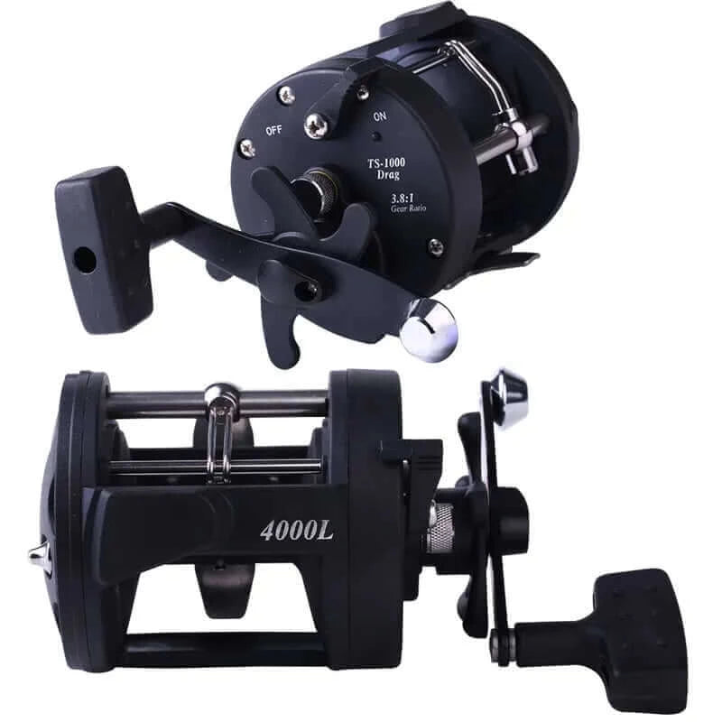 Sougayilang Saltwater Fishing Reels Cast Drum Wheel Trolling Casting