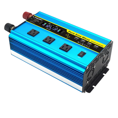 4000W Pure Sine Wave Inverter - Efficient Voltage Converter