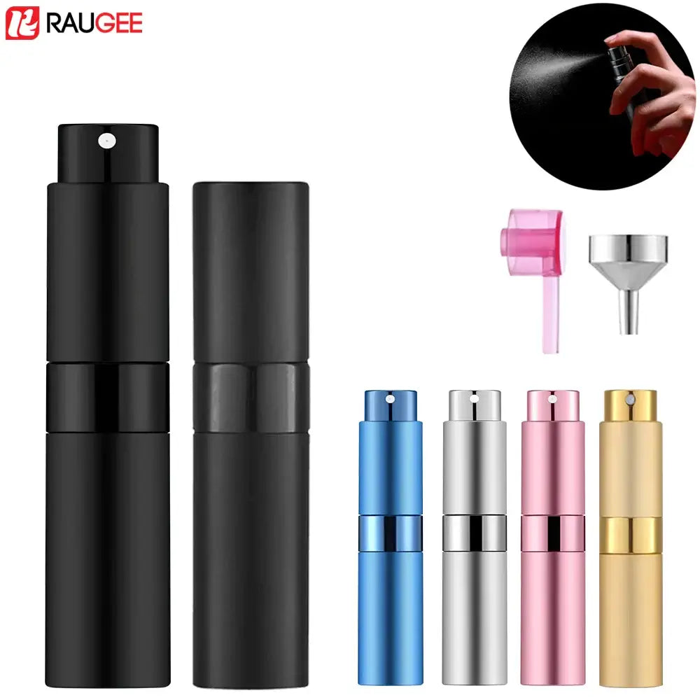 Perfume Atomizer Mini Perfume Empty Bottle Portable Alcochol Perfume Refillable Bottles For Traveling Perfume Refill Bottle 8ml