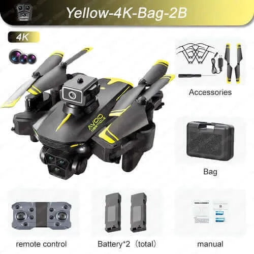 New KY605S RC Drone 8K Professinal With Three Camera Wide Angle