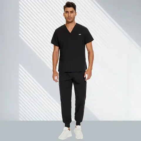 Hospital Doctor Nursing Set Unisex Wholesale Casual Jogger Suits Short.