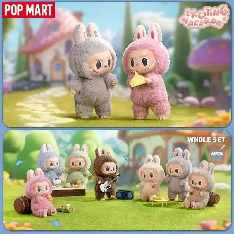 POP MART LABUBU THE MONSTERS - Exciting Macaron Vinyl Face Surprise