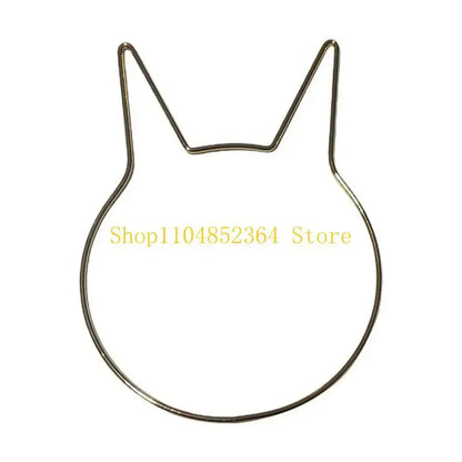 652F Dream Catcher Metal Hoops Irregular Cloud Animal DIY Macrame Iron Ring