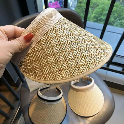 Straw sun visor Hat - Sexikinis Swim.