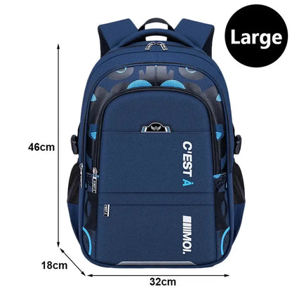 Durable Backpack School Bag for Boys and Teens