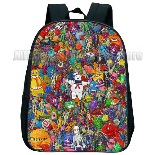 Ghostbusters Afterlife Backpacks Kids Toddler Shoulder Bag Cute Book.