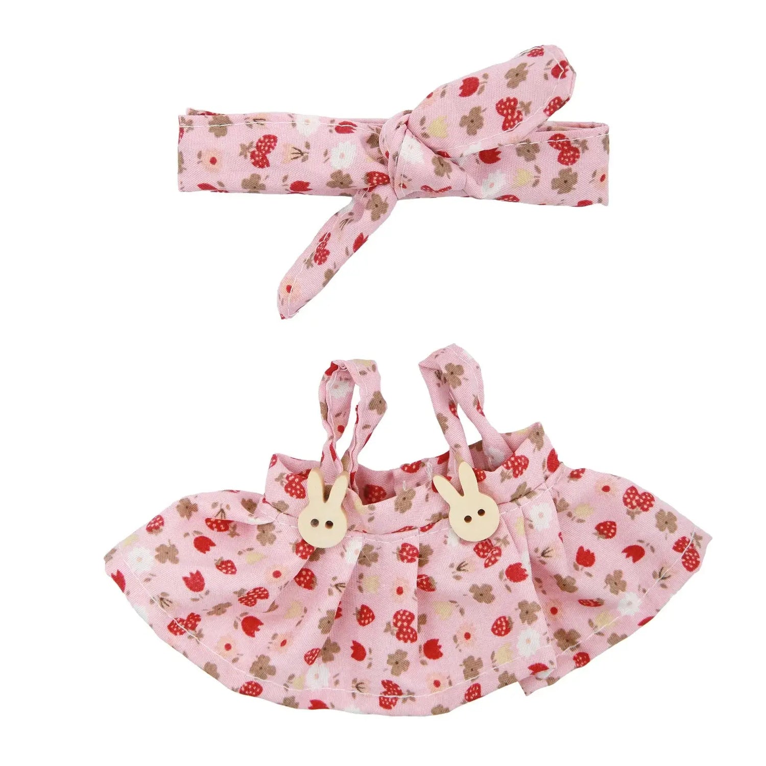 Lububu Clothes for 15-17CM Doll - Floral Dress Set