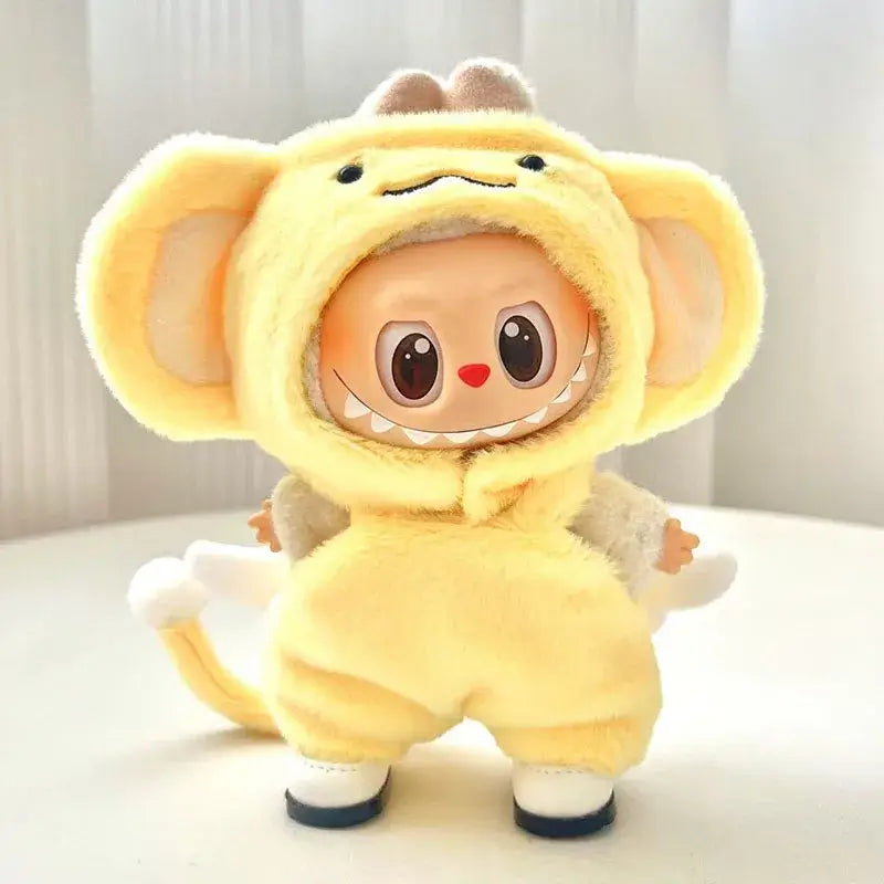 Labubu Doll Clothing Pajama Party Set for V1 V2 V3