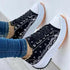 2022 Pattern Canvas Women Sneakers – Casual & Sporty