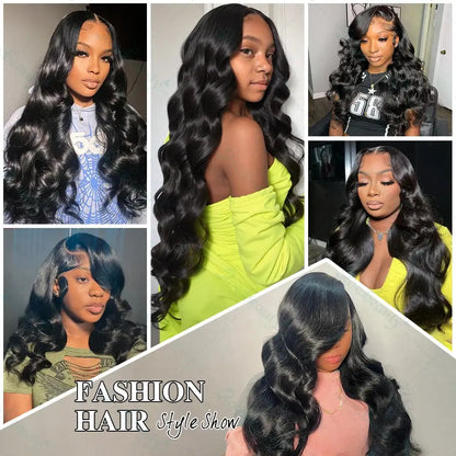 30 32 38 40 Inch Body Wave Bundles 100%Human Remy Raw Hair Weave Bundles Brazilian Weave Extension 3 Bundles Weft Natural Black