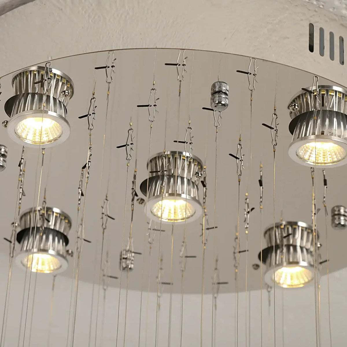 VETRULUS Modern Crystal Chandelier, Selectable Designs