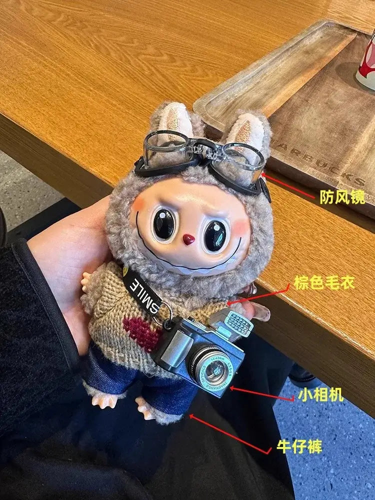 Labubu Doll Clothes Set - Handmade Doll Accessories