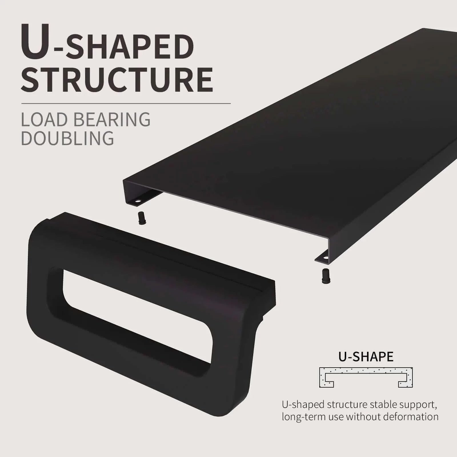 Metal Computer Monitor Stands for Desk | Stable Monitor Organizer Riser