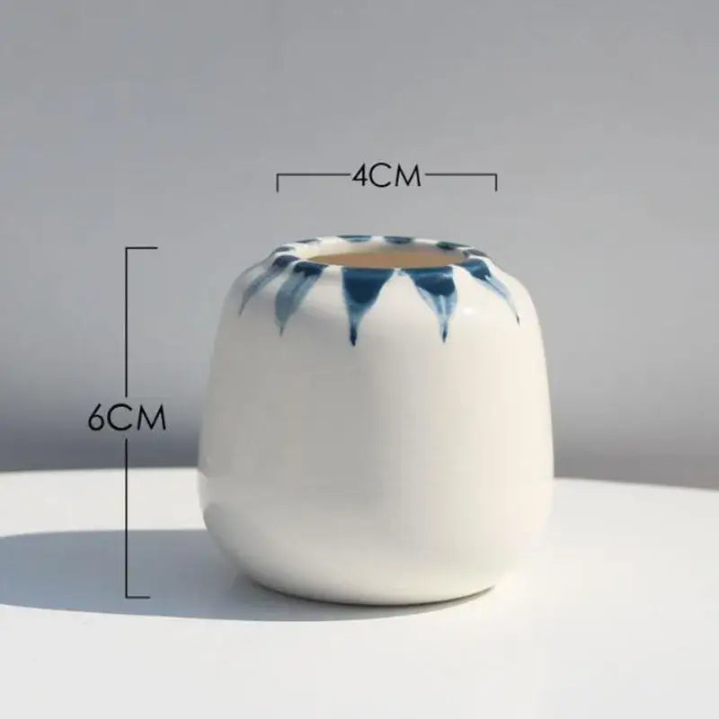 Japanese style succulent planter