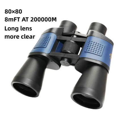 Powerful Camping Binoculars 16000m Long Range 80x80 HD High Power Telescope Tourism Binoculars Powerful Hunting Binoculars