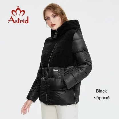 Astrid 2023 Winter Women's Jacket Plus Size Parkas Women Clothing Faux.