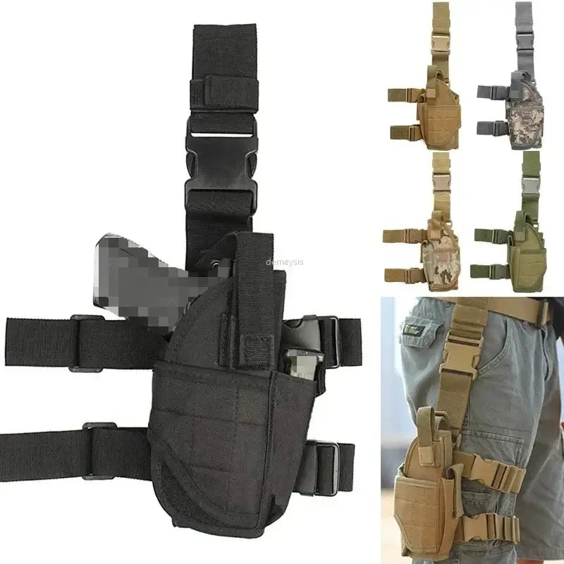Nylon Drop-Leg Holster – Right- and Left-Hand Options