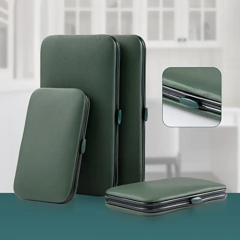 Professional 7/10/12/18 Piece Nail Care Kit Stainless Steel Manicure &amp;