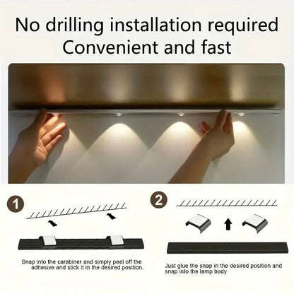USB Rechargeable Motion Sensor LED Cabinet Light