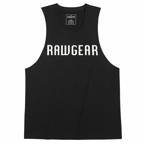 RAWGEAR TankTops Gym Workout Men's Clothing Bodybuilding Sport Fitness.