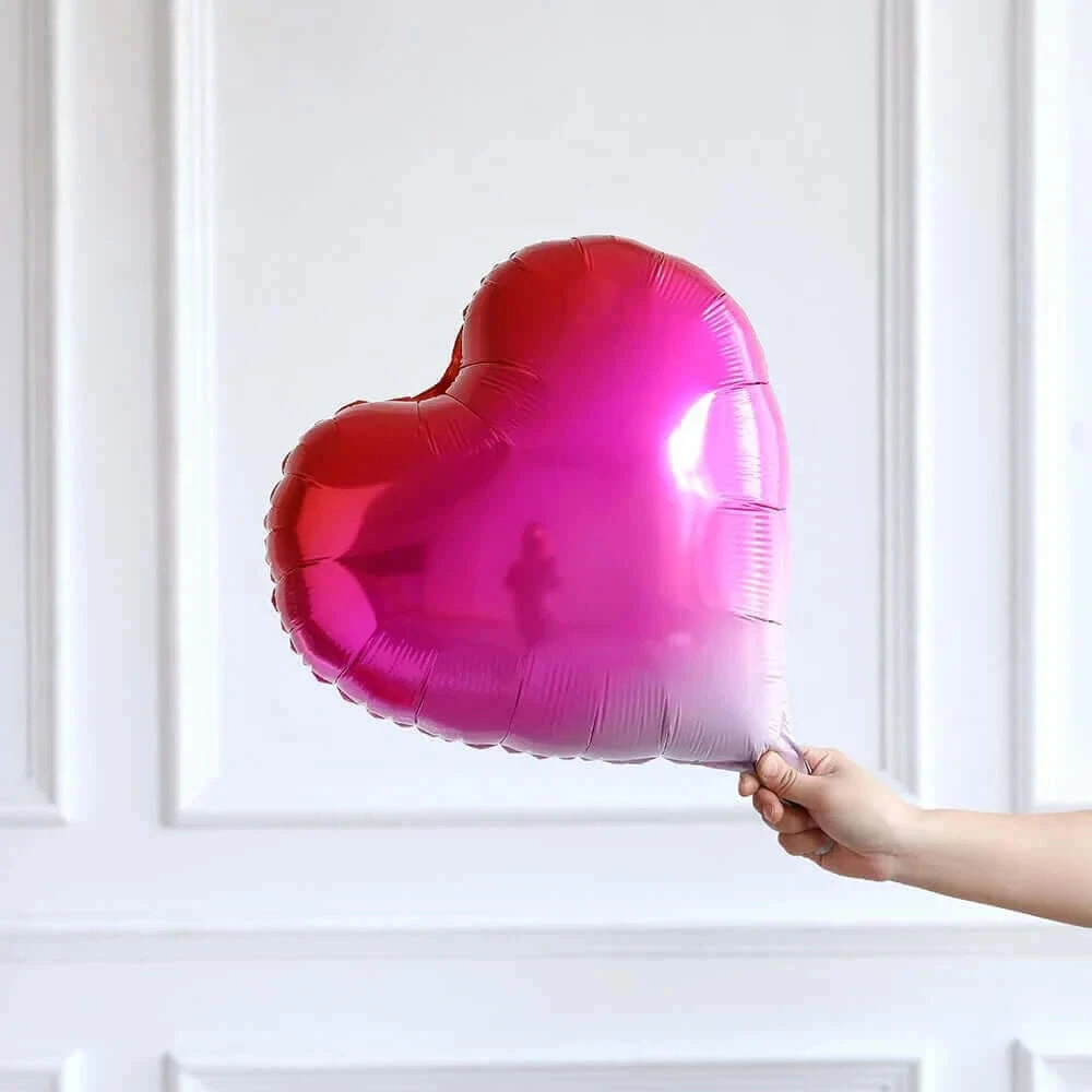 Happy Valentine’s Day Love Red Heart Bear Foil Balloons Wedding Anniversary Party Supplies Birthday Gift Home Outdoor Decoration