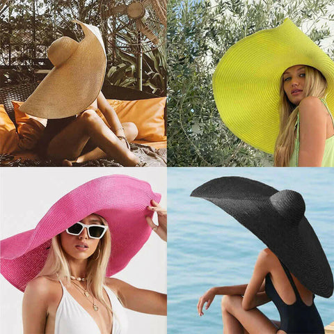 Wide Brim Sun Hat - Sexikinis Swim.