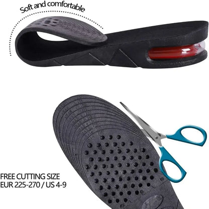 SMATLELF Height-Increasing Air Cushion Insoles, 3–9 cm Lift