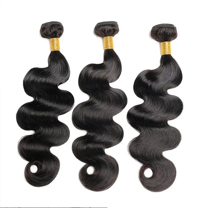 Body Wave Bundles Human Hair Brazilian Hair Weave Bundles 100% Natural Black Human Hair Extensions 3 PCS Bundles