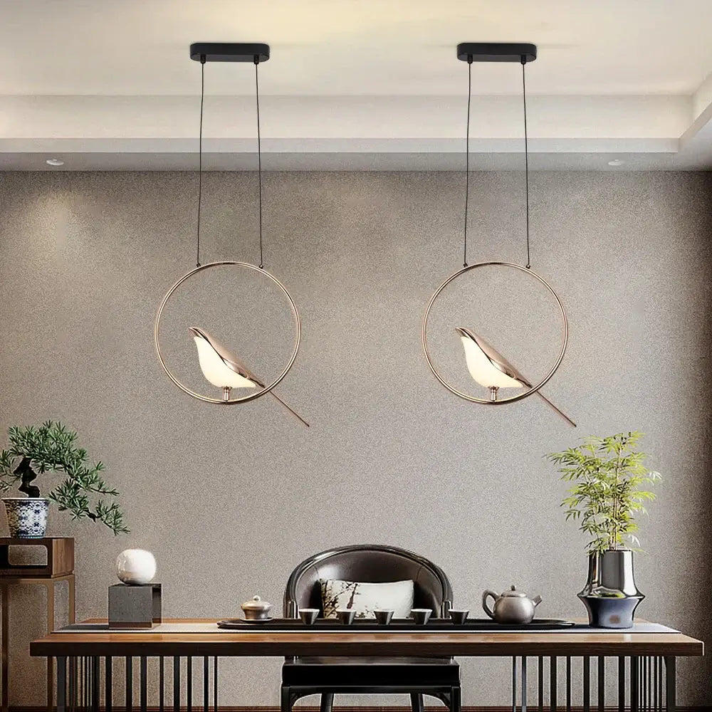 Modern Bird LED Pendant &amp; Wall Lighting