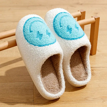 cute fluffy winter slippers