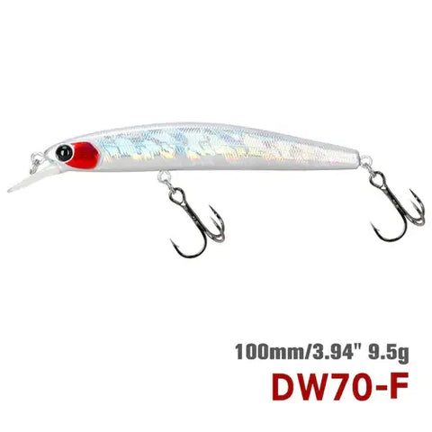 TSURINOYA 100SP Suspending Minnow Fishing Lure DW70 100mm 9.5g.