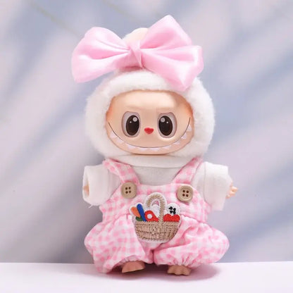Labubu doll clothes sailor set